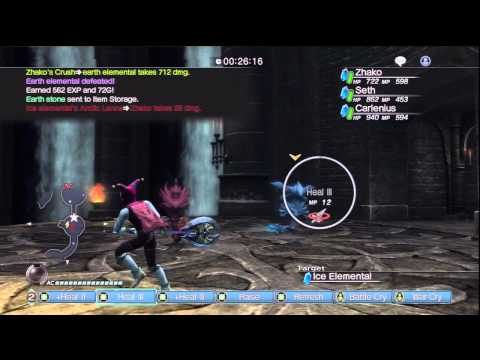 White Knight Chronicles [HD] - The Trials II Axe Trio Speed Run