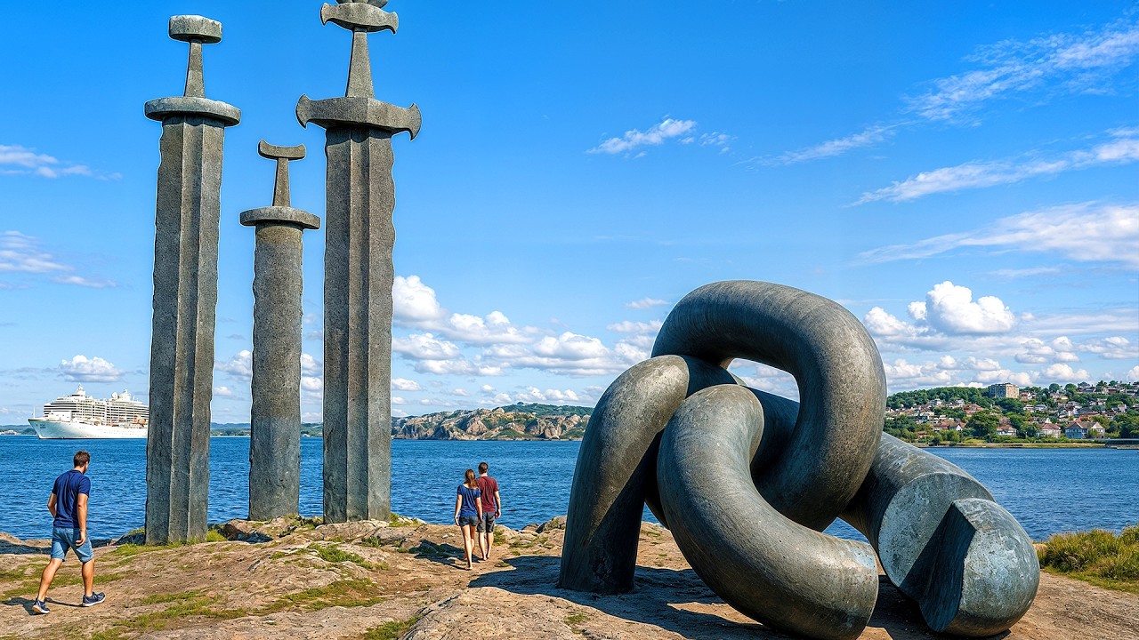 Embark on a walking tour to Brutt Lenke monument.