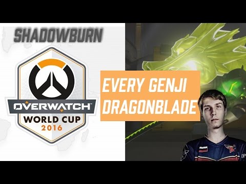 ShaDowBurn Unleashes The Dragon Blade | Overwatch World Cup 2016
