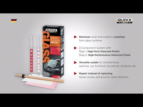 Lampa art. 38169 - Quixx, Rimuovi graffi per superfici in vetro