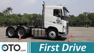 Volvo Truck FH16 | First Drive | Menjajal Truk Bermesin 16.000 cc | OTO.com