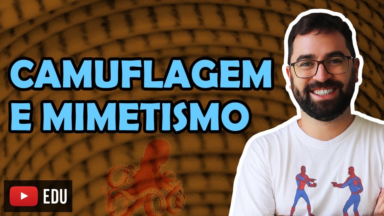 Camuflagem e Mimetismo - Aula 06 - Módulo III: Evolução e Classificação dos Seres | Prof. Gui