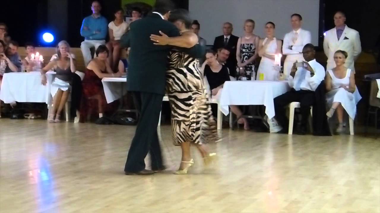 Tangoumois 2014 - Démo 002 - María Del Carmen et Jorge Dispari - 03 août 2014