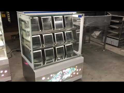 Blue Stone Stainless Steel,Glass Savouries Display Counter, Warranty: 1 Year, 220-240 V