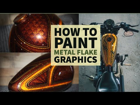 Как нарисовать графические панели Candy Metal Flake