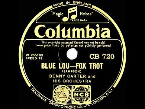 1933 Benny Carter - Blue Lou