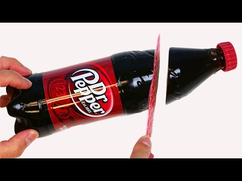 How to Make a GUMMY DR. PEPPER Soda Bottle! Video