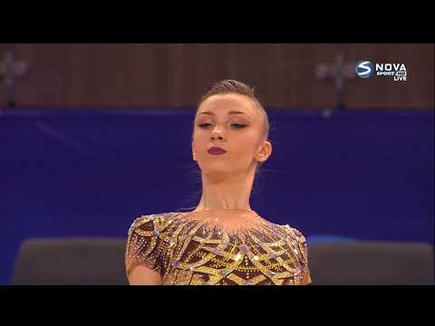 Andreea Verdes (ROU) Hoop Q - European Championships 2021