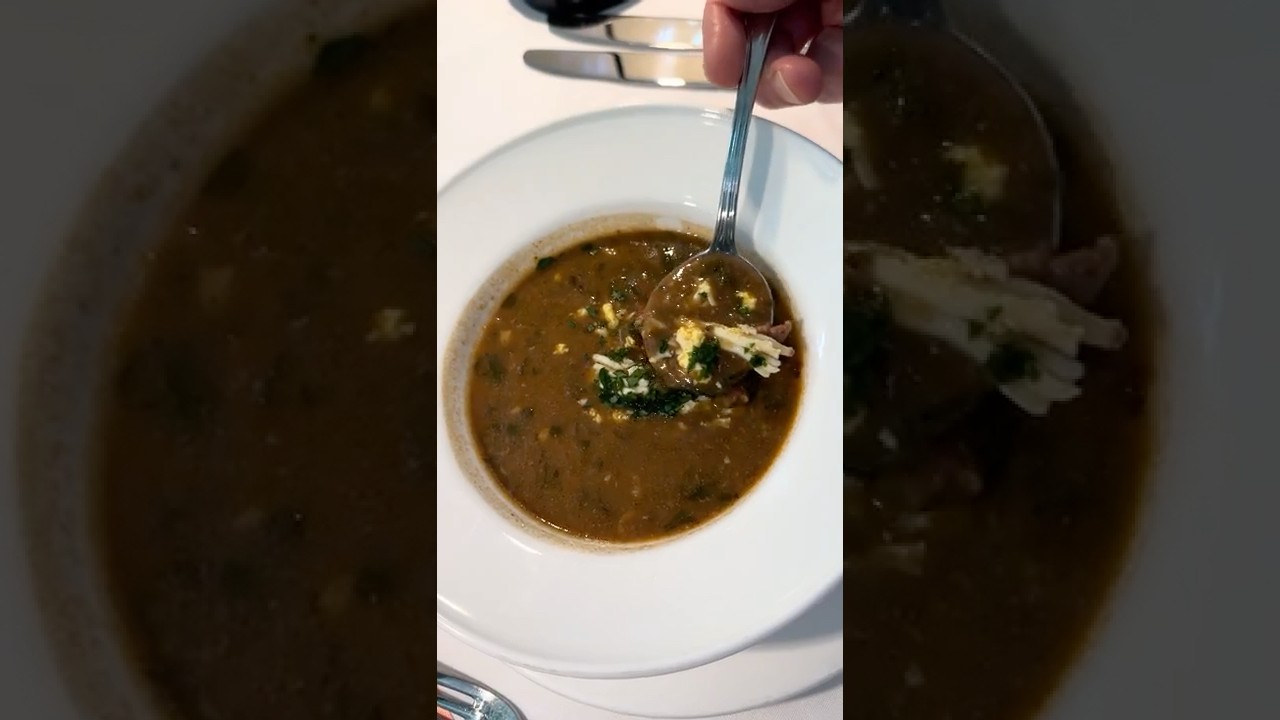 BEST TURTLE SOUP IN NEW ORLEANS at Brennan's