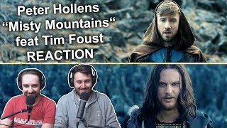 "Peter Hollens - Misty Mountains feat. Tim Foust" Reaction