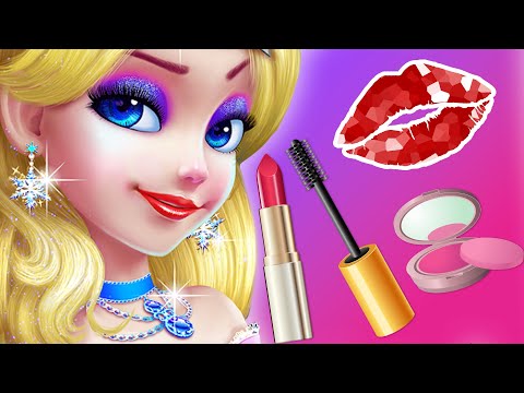 Fun Kids Care Games - Ice Princess Makeup Makeover Spa Beauty Salon & Dress Up Girls Games
