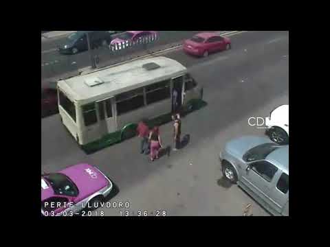 Robo a transporte público