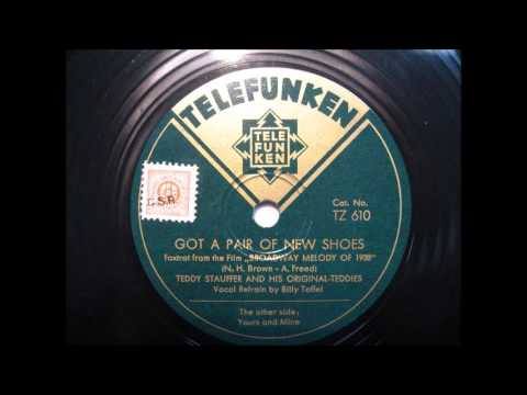 Teddy Stauffer - Got a new pair of shoes (1937)