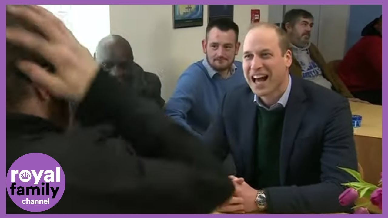 Prince William visits homeless project in Mansfield