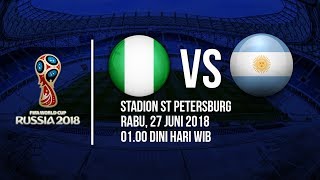 Jadwal Live Trans TV Pertandingan Piala Dunia 2018: Timnas Nigeria Vs Timnas Argentina