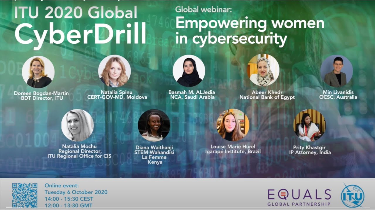 Empowering Women in Cybersecurity webinar, 06 October 2020