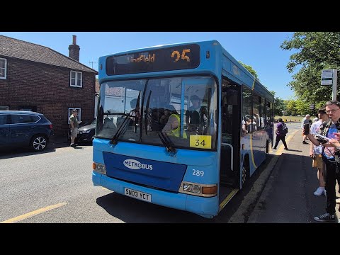 Floored Everywhere😈 LFRD - Ex Metrobus 289 SN03YCT Dennis Dart MPD