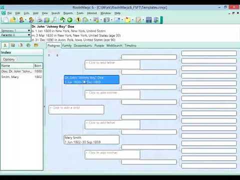 48. Sentence and Source Templates in RootsMagic