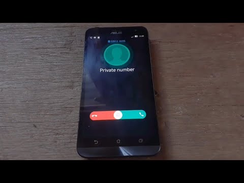 Asus Zenfone 2 incoming Call