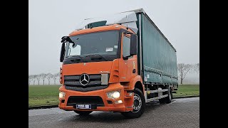 Mercedes-Benz ANTOS 1830 Folding taillift curtainsider truck | Image 4 - Autoline