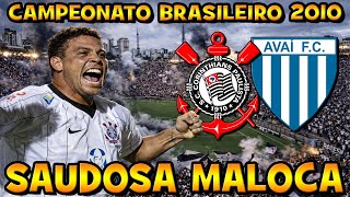 Corinthians 4 x 0 Avaí Campeonato Brasileiro 2010 Jogo Completo