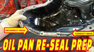 HOW TO PREP A OIL PAN TO BE ABLE TO REUSE IT!