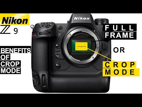 Nikon Z9 - Full Frame vs Crop Mode -  Review - Sabrent CF Express card - Nikon Z8
