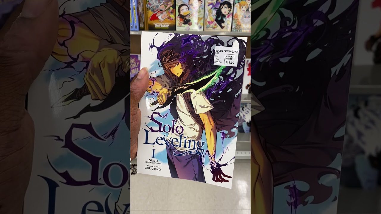 Solo leveling volume 1 #sololeveling #manwha #manga #jinwoo #anime #books #comics #reading #2025