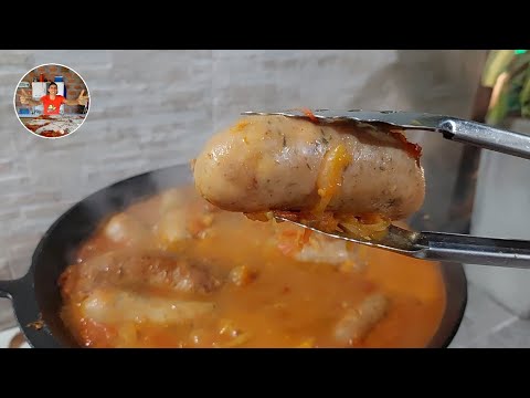 CHORIZOS A LA POMAROLA Receta