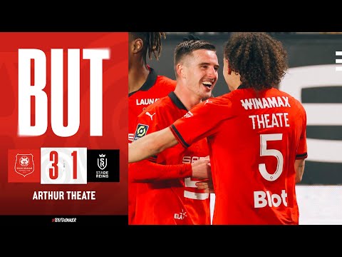👟💥 Saison 23/24 - J13 | Le but d'Arthur Theate contre le Stade de Reims