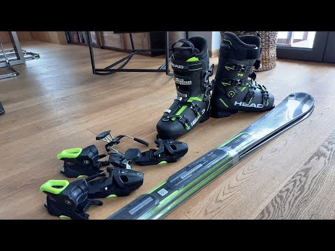 Setting up my $200 Brand New Ski Set