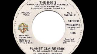 The B 52's - Planet Claire (Edit)