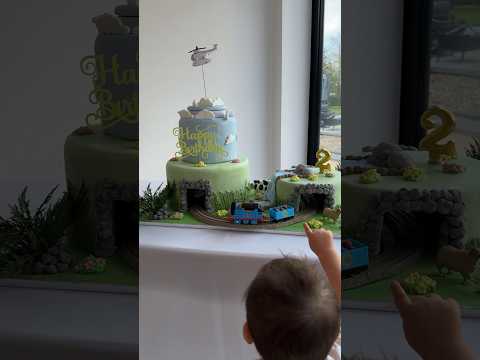 My Mum made this cake!!! #traincake #cake #kidscake #trainparty