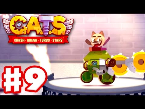 CATS: Crash Arena Turbo Stars - Gameplay Walkthrough Part 9 - 50+ Victory Streak! (iOS)