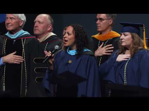 WGU 2023 New Orleans Master's Commencement - National Anthem Sang by Amber Swanigan