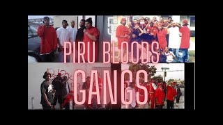 5 Piru (blood) Gangs In California (Re upload)