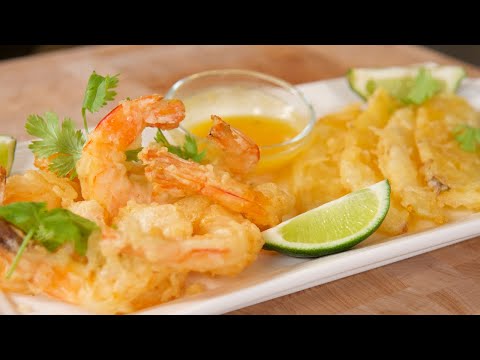 Bravado spice shows you how to make Pineapple Shrimp Tempura