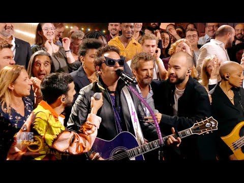 -M- "Ils sont fous ces humains" feat. Bigflo & Oli (Live TV @ Le Late avec Alain Chabat)