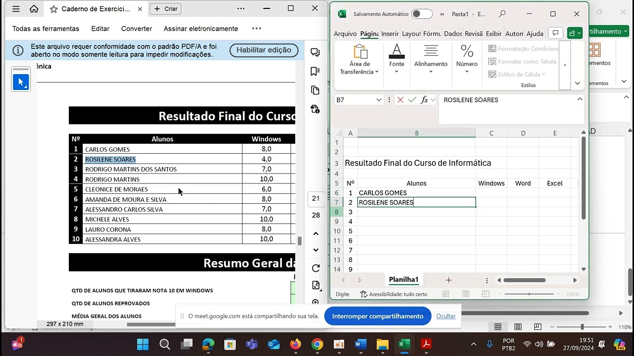 Aula 06: Usando funções no Microsoft Excel