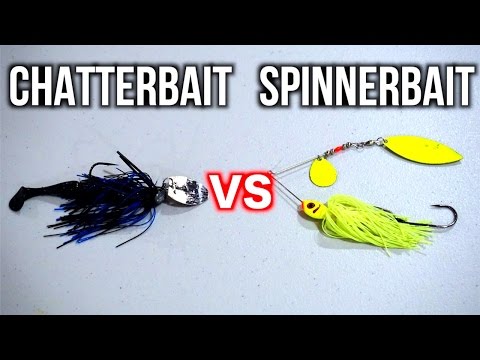 THE BEST BASS FISHING LURE? - Spinnerbait vs Chatterbait