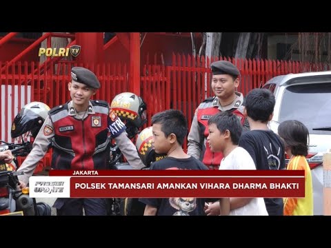 PRESISI UPDATE : PERAYAAN IMLEK 2025, POLSEK TAMAN SARI AMANKAN VIHARA DHARMA BHAKTI 29/1/2025 17.30