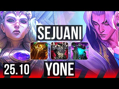 SEJUANI vs YONE (TOP) | 38k DMG | EUW Grandmaster | 25.10