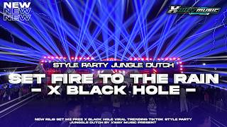 Download lagu DJ SET FIRE TO THE RAIN X BLACK HOLE - PARTY JUNGLE DUTCH FULL BASS  || TERBARU 2026‼️VIRAL mp3