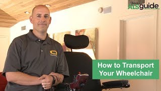 How To Transport Your Power Wheelchair