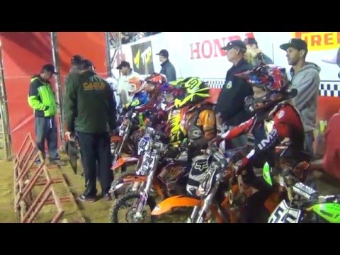 2ª Etapa Arenacross 2016 -  Ilha Comprida SP  65cc Gabriel Mielk