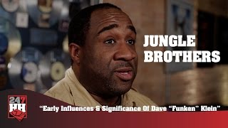 Jungle Brothers - Early Influences &amp; Significance Of Dave “Funken” Klein (247HH Exclusive)