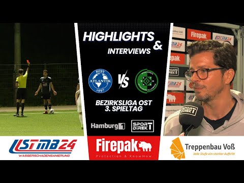 Atlantik 97 -  SV Nettelnburg Allermöhe  Bezirksliga Ost 3. Spieltag