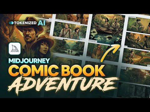 I Created a Midjourney COMIC BOOK: "Treasures Beyond Gold"