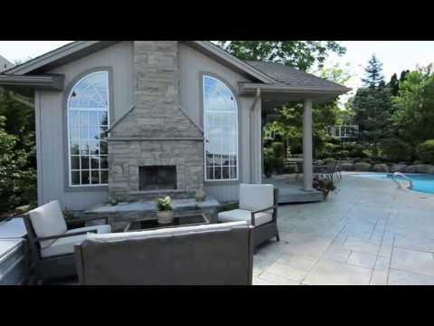 46 Ambleside Dr, Port Perry, Backyard, pool, guest house