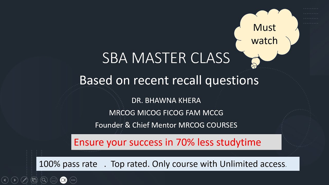 SBA Mrcog part 1 students/ MRCOG Part 1 recalls/   MRCOG Part 1 July 2024 Exam/ Bhawna Khera